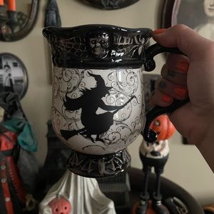 ☕️🧹Gothic Style Halloween Witch Coffee Mug🧹☕️